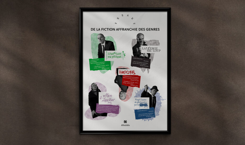 Conception et création d'une affiche pour le salon du livre